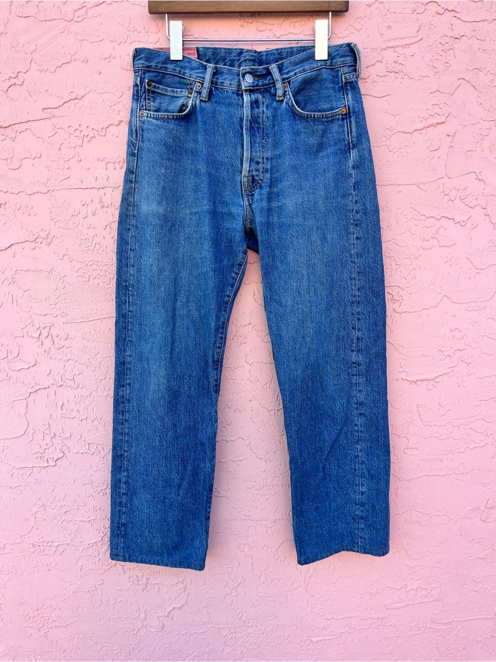 Vintage Acne Studios Denim Jeans Bla Konst Floragatan 13 Stockholm Italy